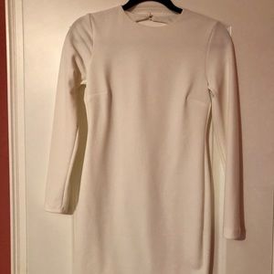 Bec & Bridge White 3/4 length sleeve dress